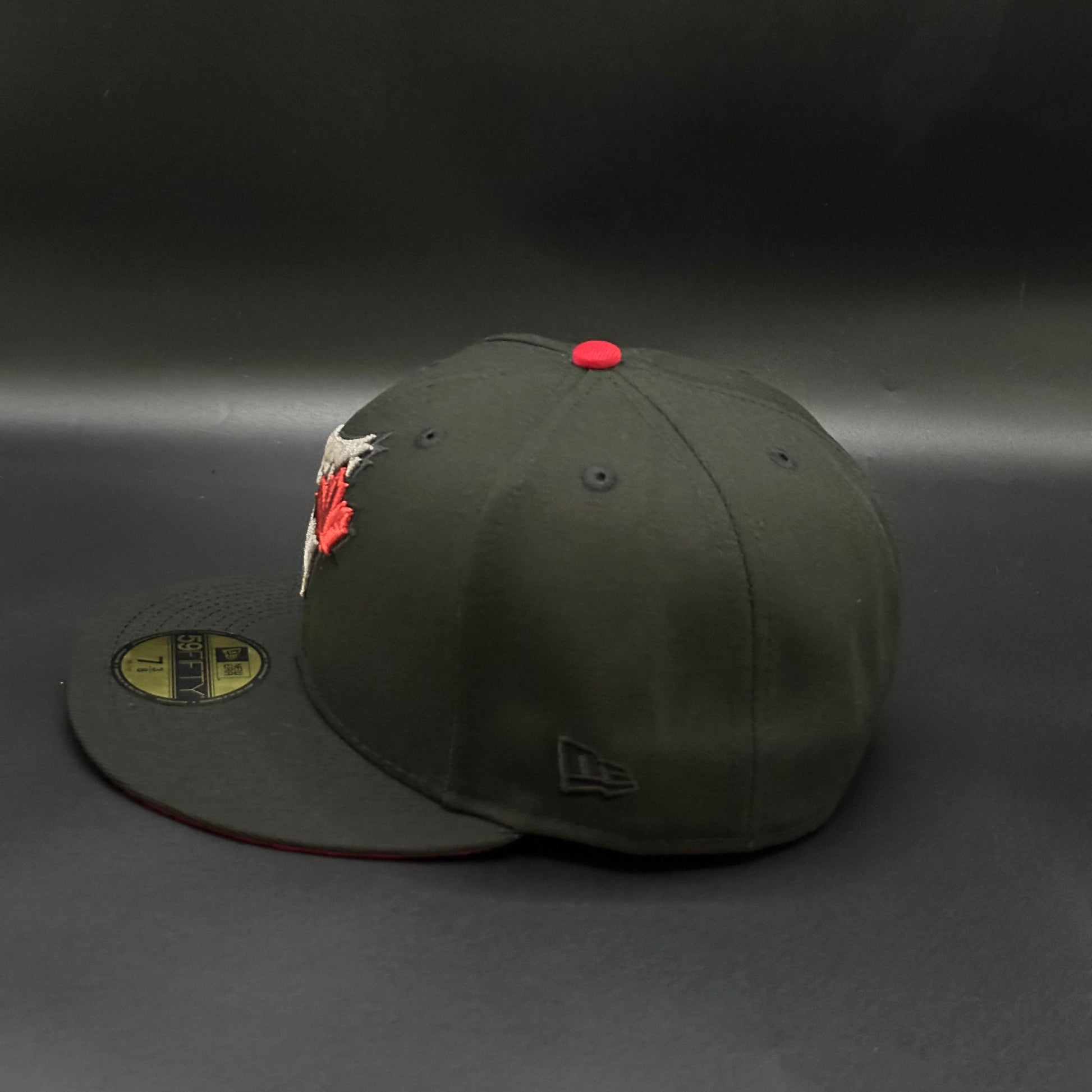 Black Red Toronto Blue Jays 40th Season Fitted - view 3