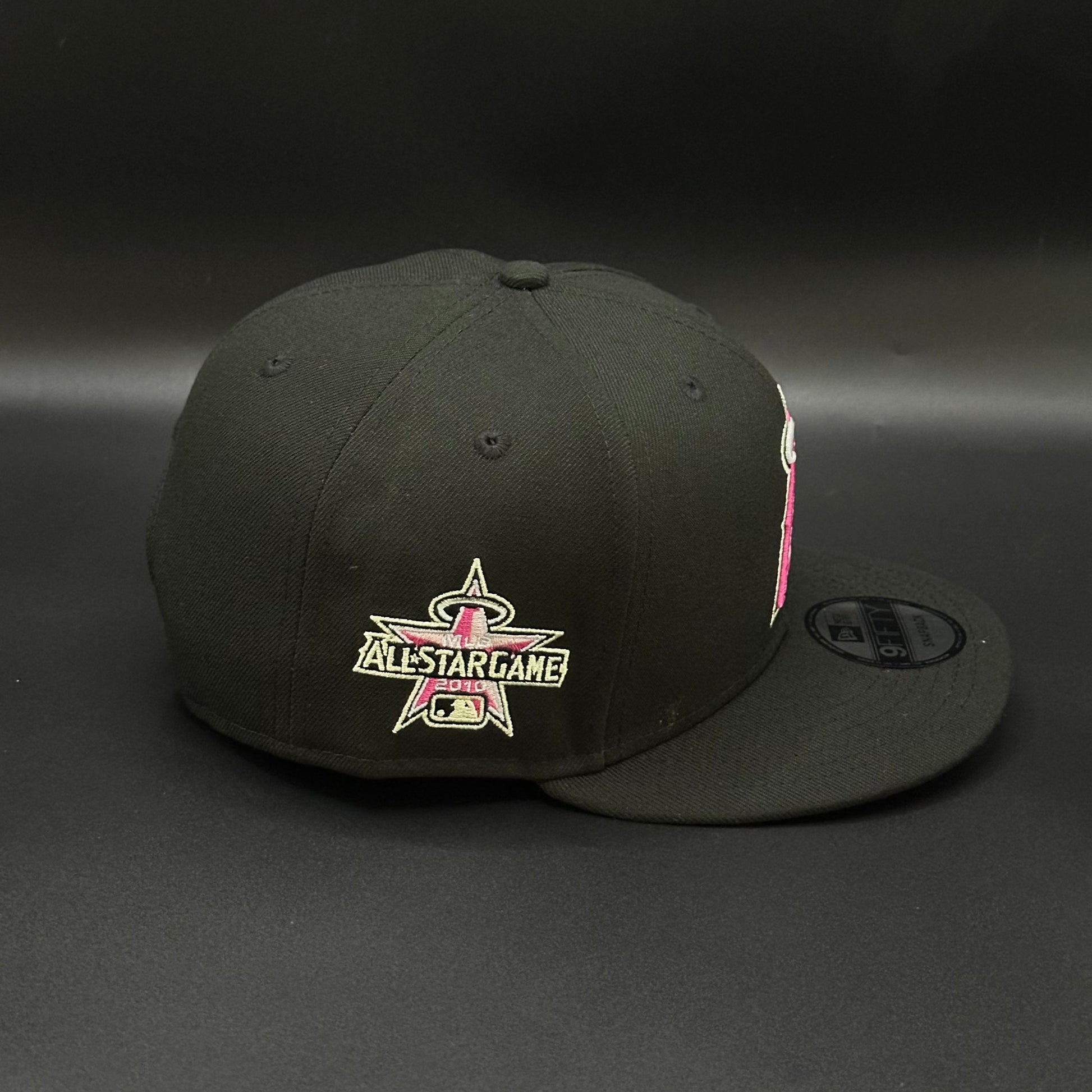 Black Pink LA Anaheim Angels 2010 All-Star Game Snapback - view 2