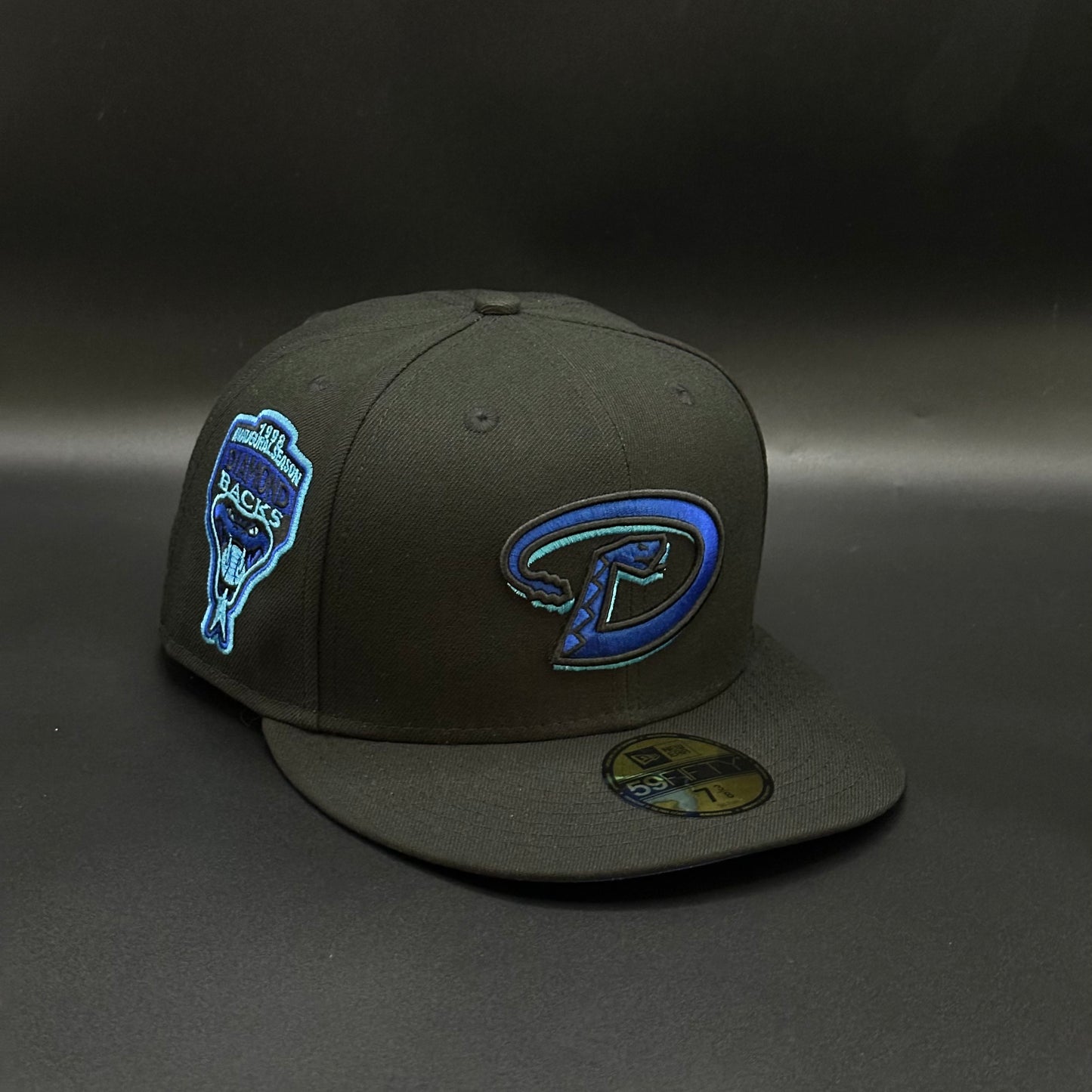 Black Blue Arizona Diamondbacks 1998 Inaugural  59FIFTY Fitted
