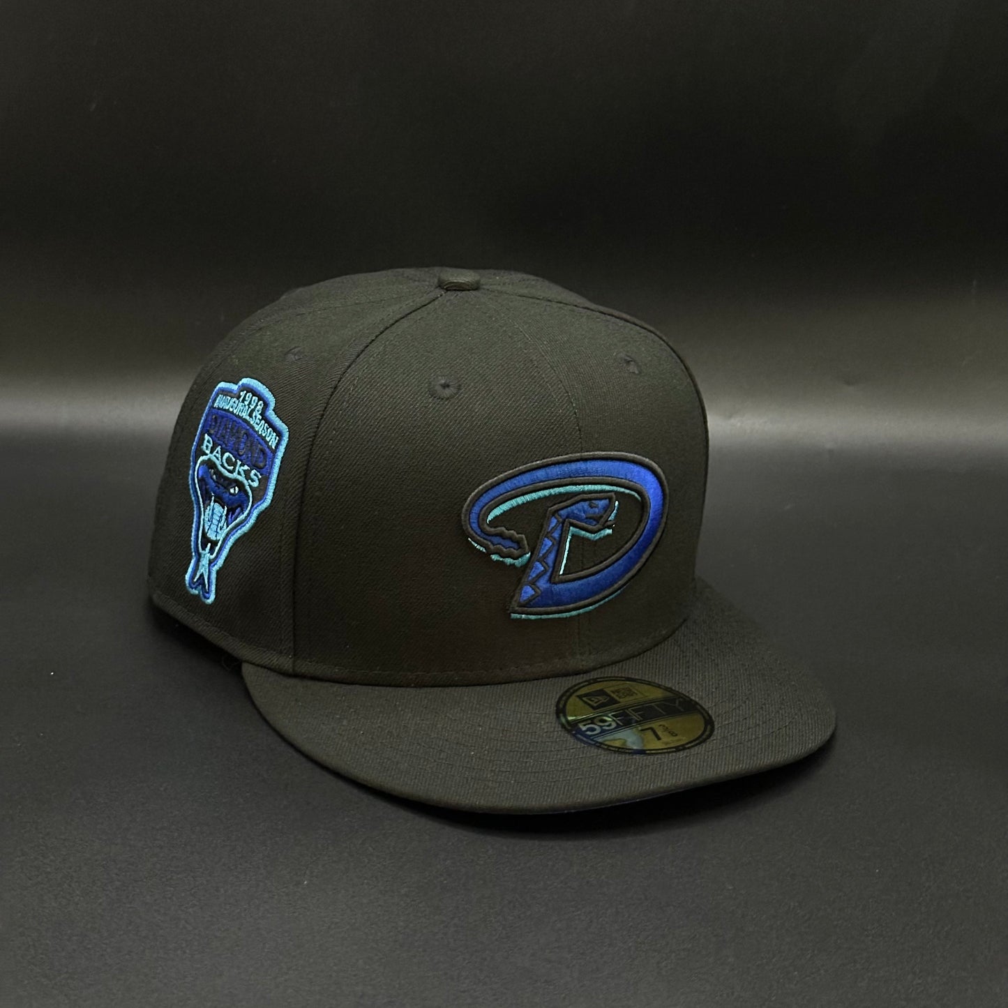 Black Blue Arizona Diamondbacks 1998 Inaugural Fitted