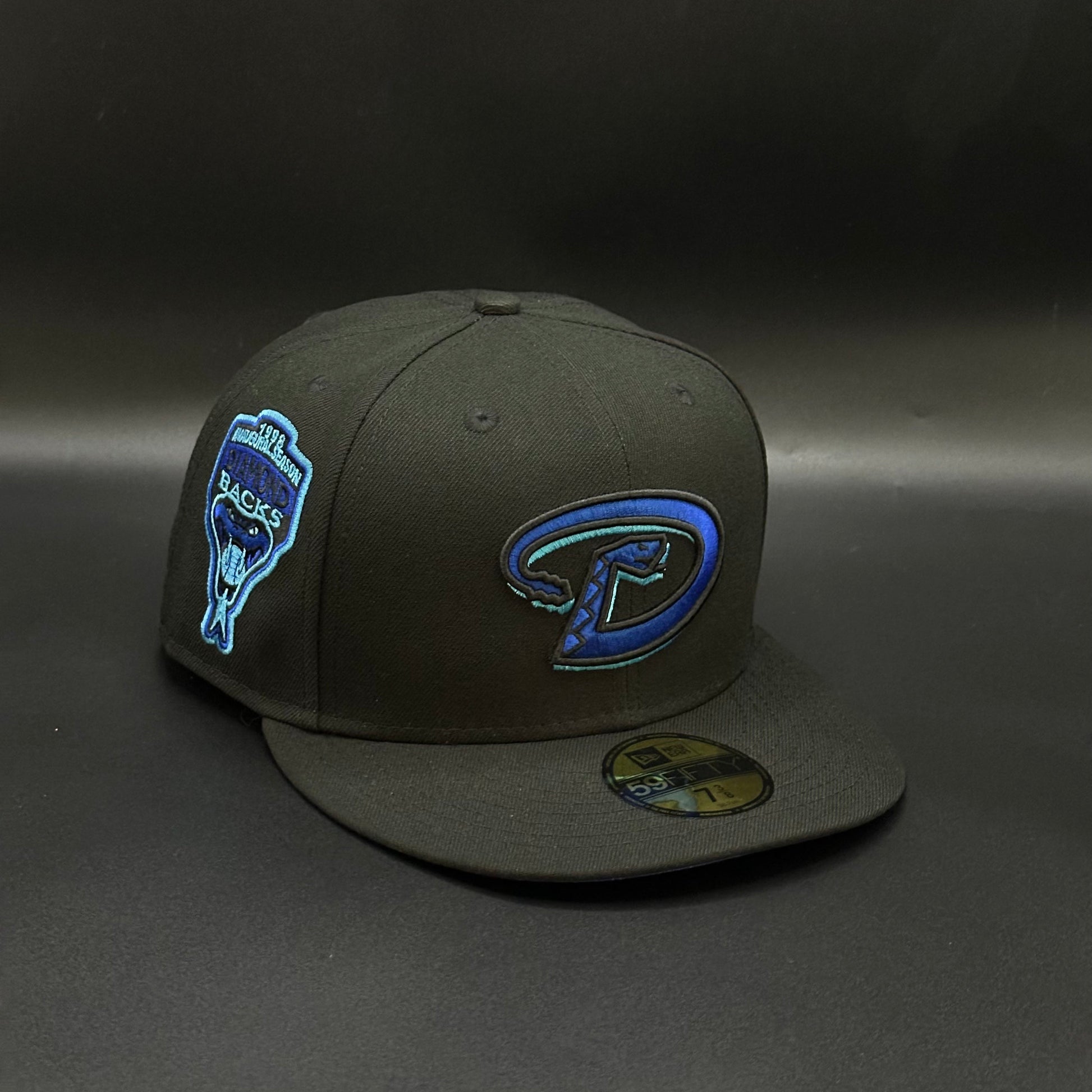 Black Blue Arizona Diamondbacks 1998 Inaugural Fitted