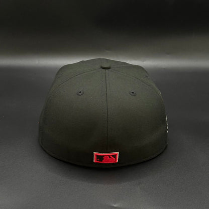 Black Red Boston Red Sox 1999 Fitted Hat Cap - view 4