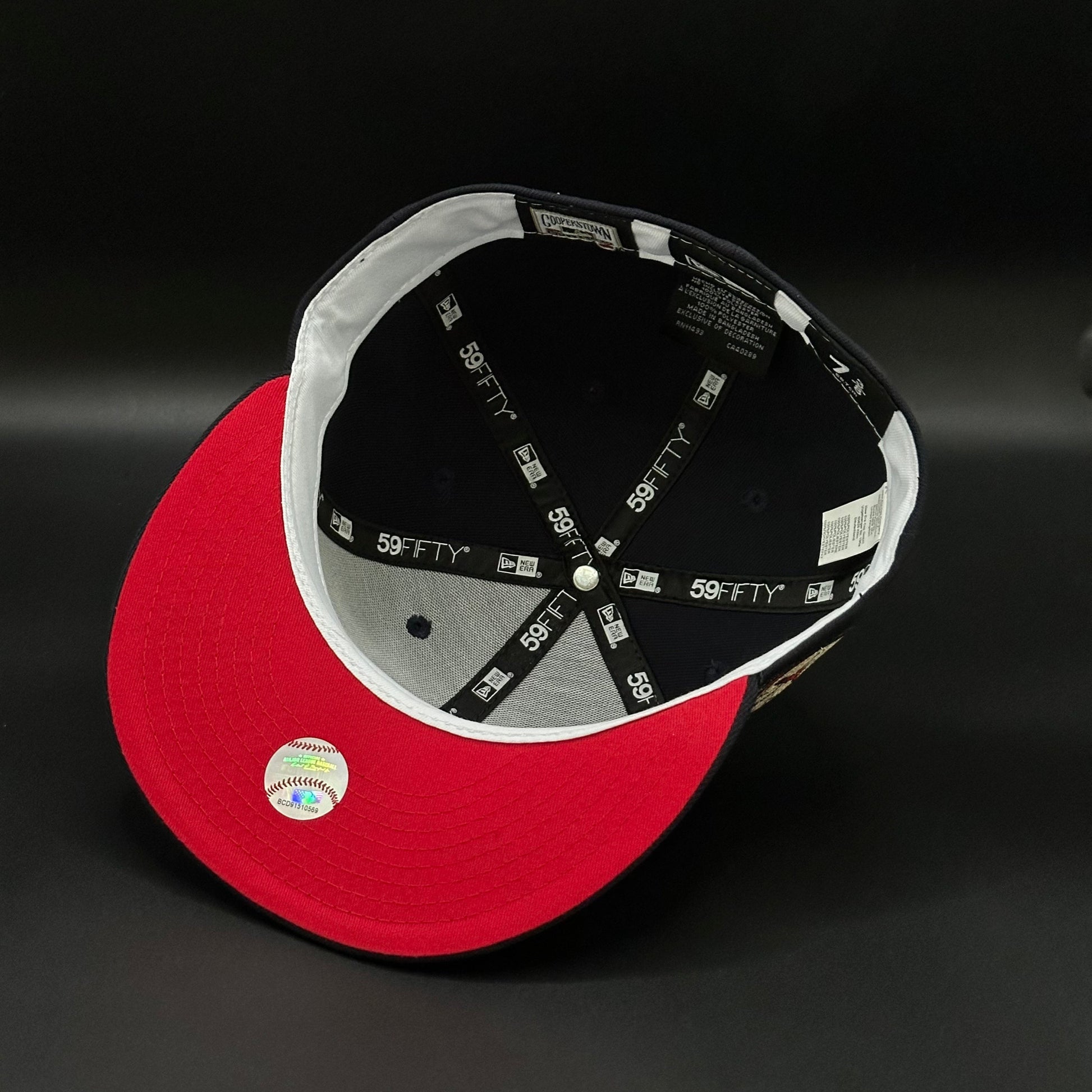 Navy Red St. Louis Cardinals 1942 World Series Fitted - view 5