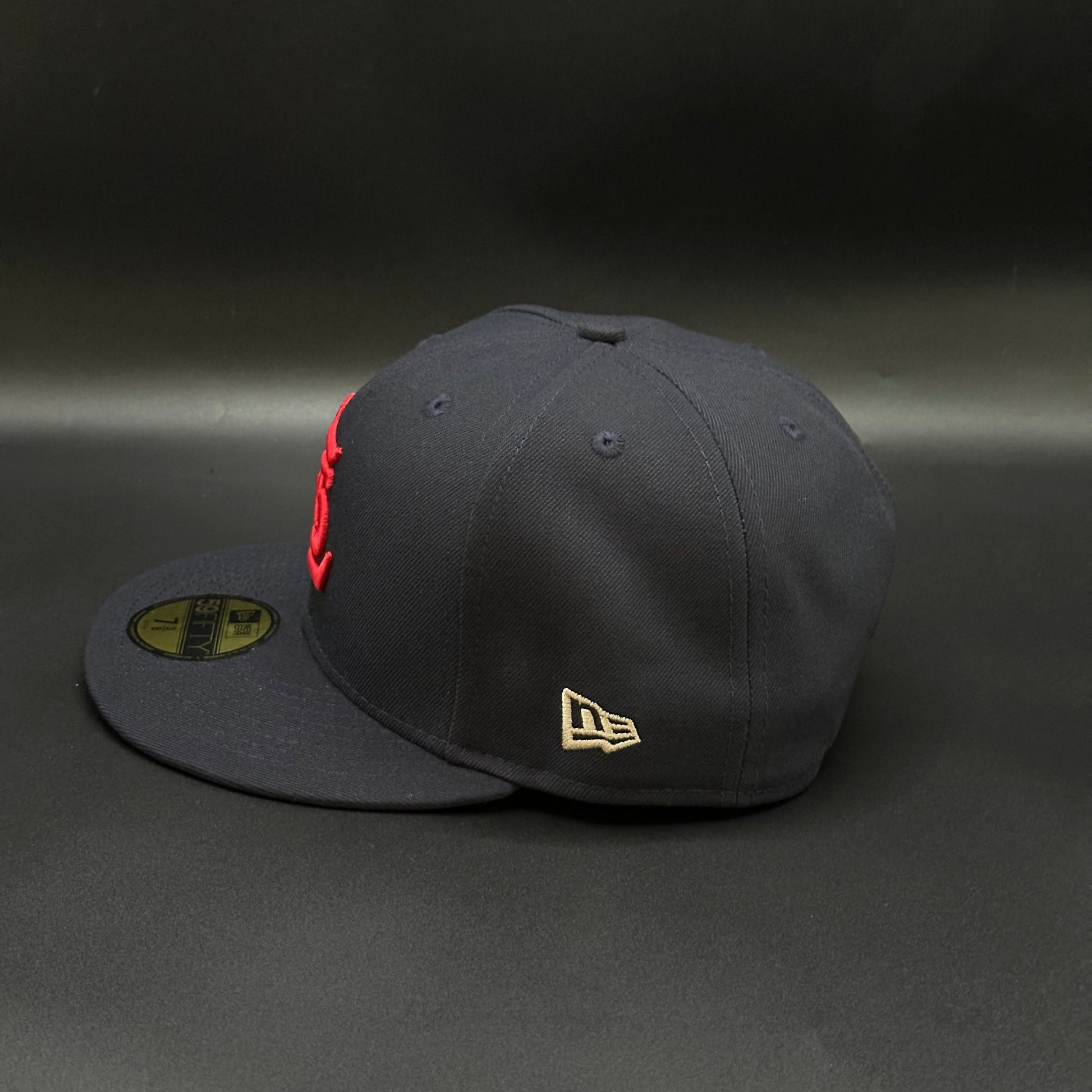 Navy Red St. Louis Cardinals 1942 World Series Fitted - view 3
