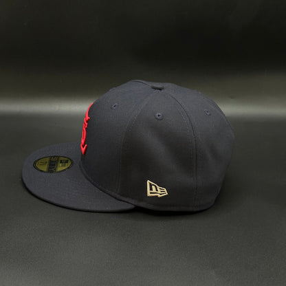 Navy Red St. Louis Cardinals 1942 World Series Fitted - view 3