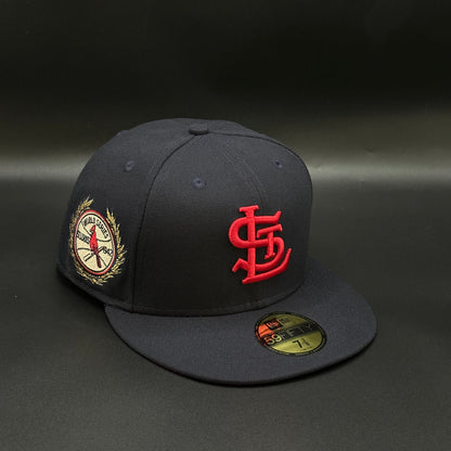 Navy Red St. Louis Cardinals 1942 World Series Fitted
