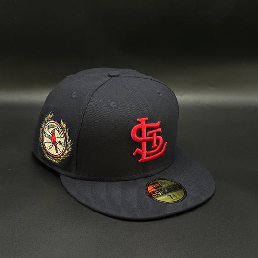Navy Red St. Louis Cardinals 1942 World Series Fitted