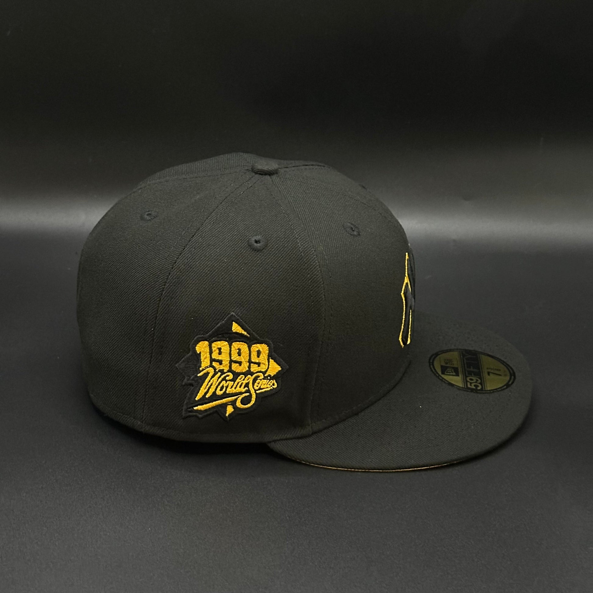 Black Yellow New York 1999 World Series Fitted - view 2