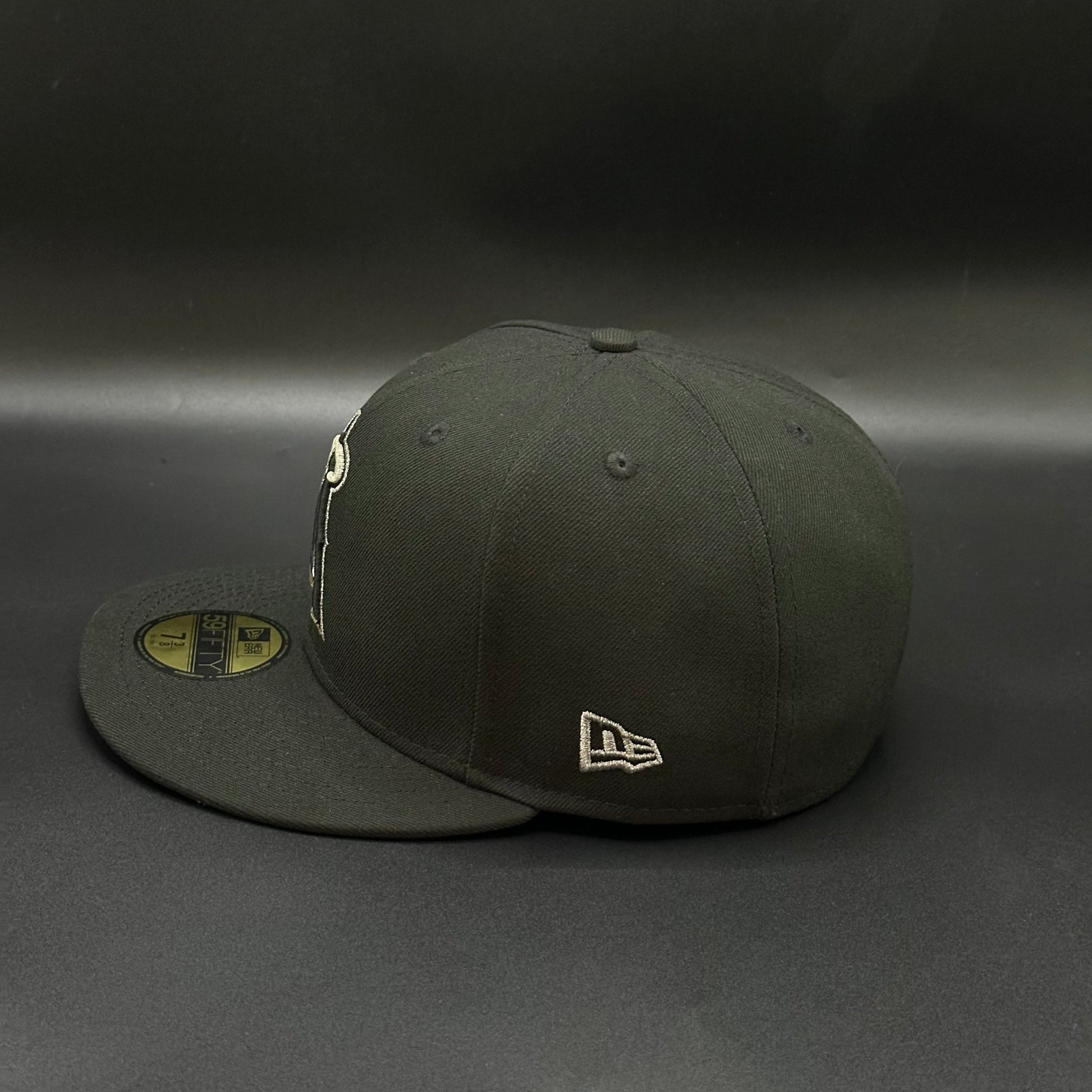 Black Grey LA Anaheim 2002 World Champions Fitted - view 3