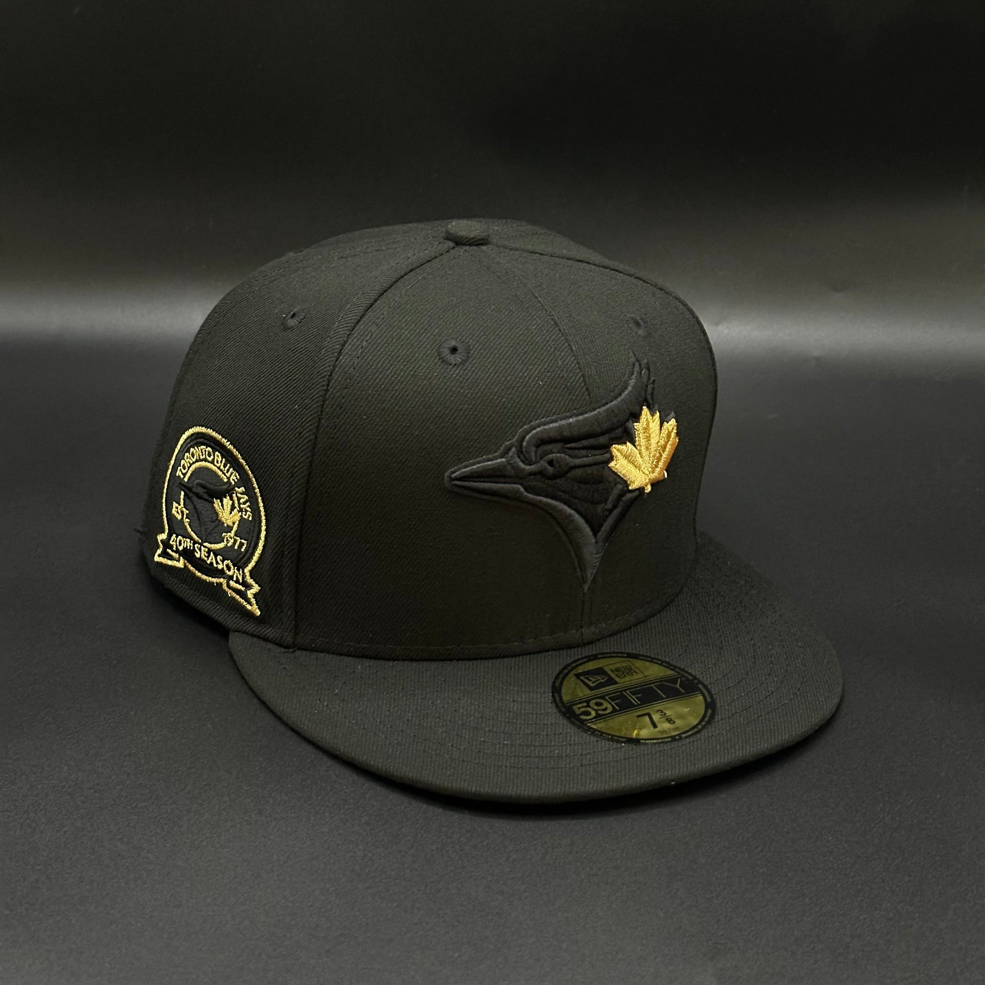 Black Gold Toronto Blue 40th Season Fitted