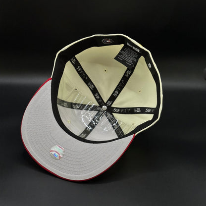 Shohei Ohtani LA Dodgers Chrome Red Fitted Cap - view 5