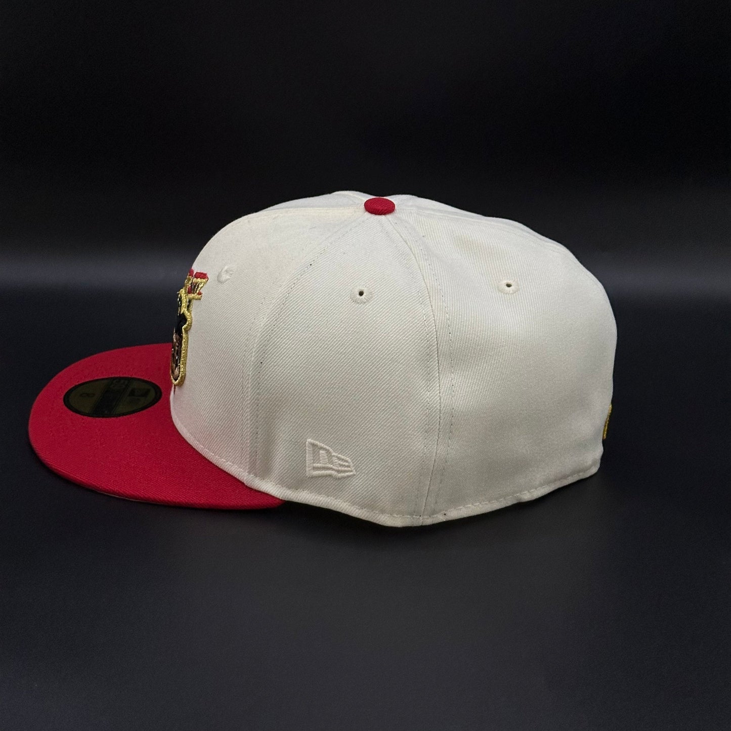 Shohei Ohtani LA Dodgers Chrome Red Fitted Cap - view 3