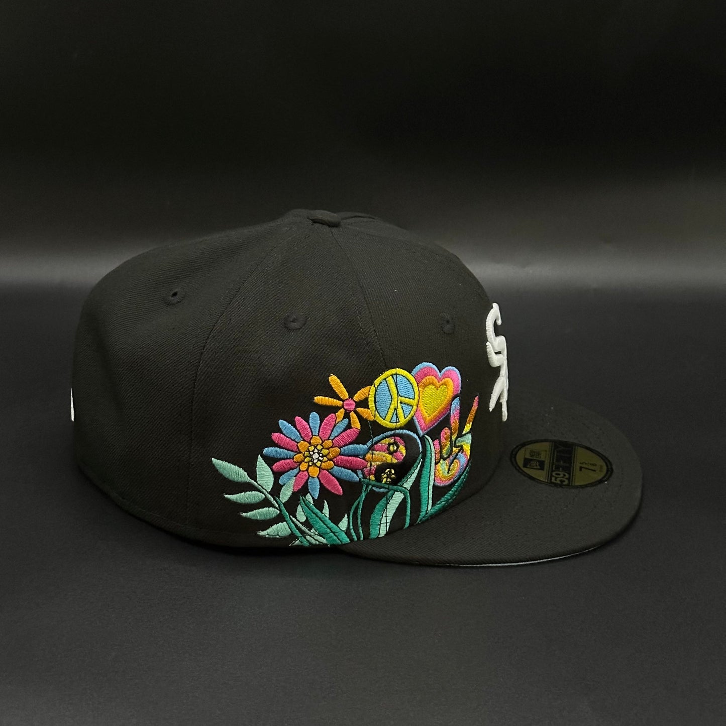 Black Chicago White Sox 3x World Series Champions Fitted Cap - view 2