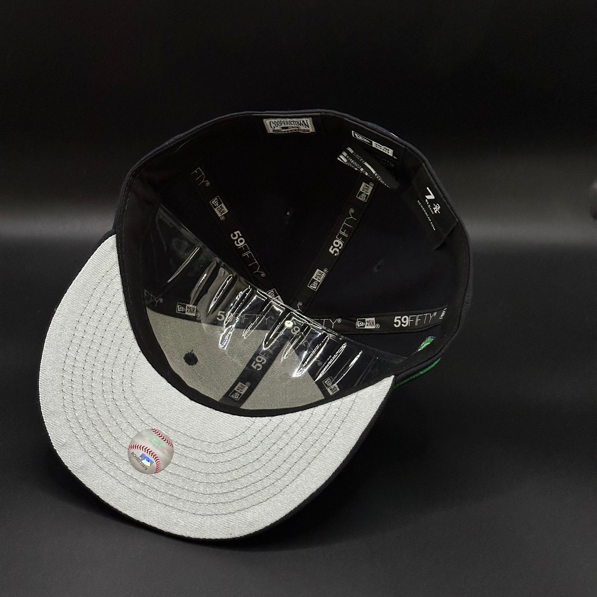 Navy New York Yankees Park Tree Patch Fitted Cap - view 5