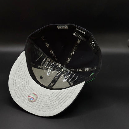 Navy New York Yankees Park Tree Patch Fitted Cap - view 5