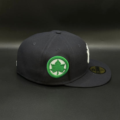 Navy New York Yankees Park Tree Patch 59FIFTY Fitted Cap