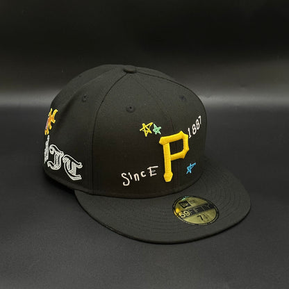 Black Pittsburgh Pirates Since 1887 59FIFTY Fitted Cap