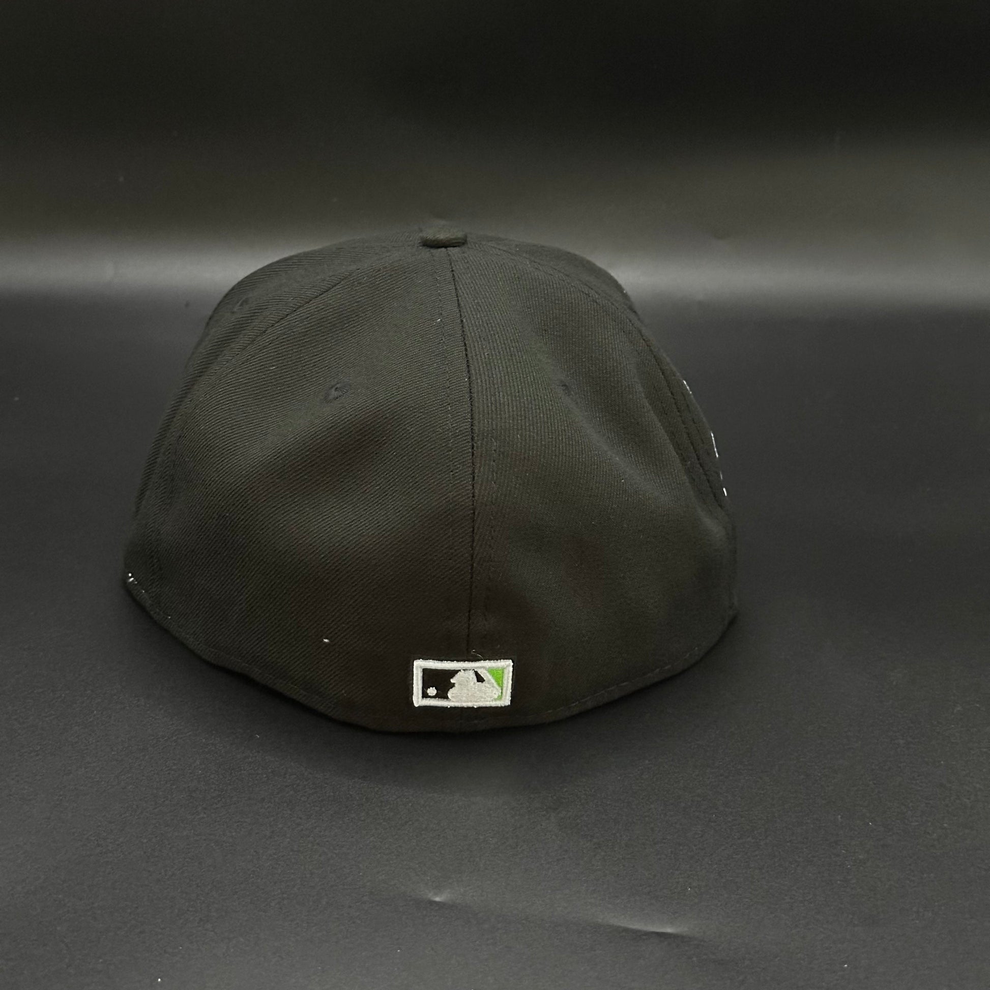 Black Green New York Yankees 1999 World Series Fitted Cap - view 4