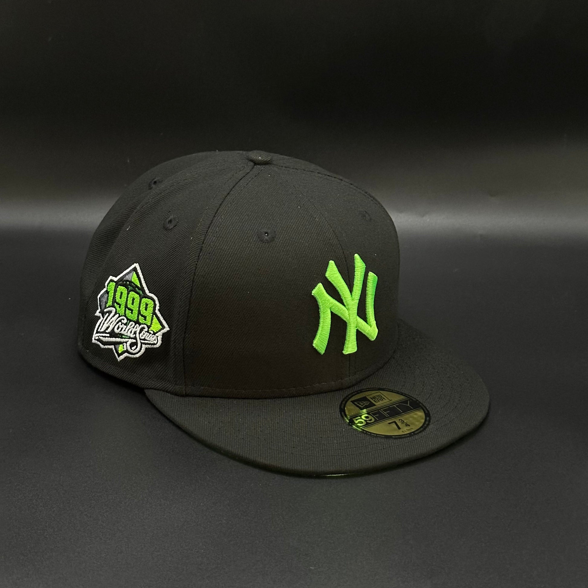 Black Green New York Yankees 1999 World Series Fitted Cap