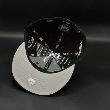 Black Chicago White Sox Since 1900 Fitted Cap - view 5
