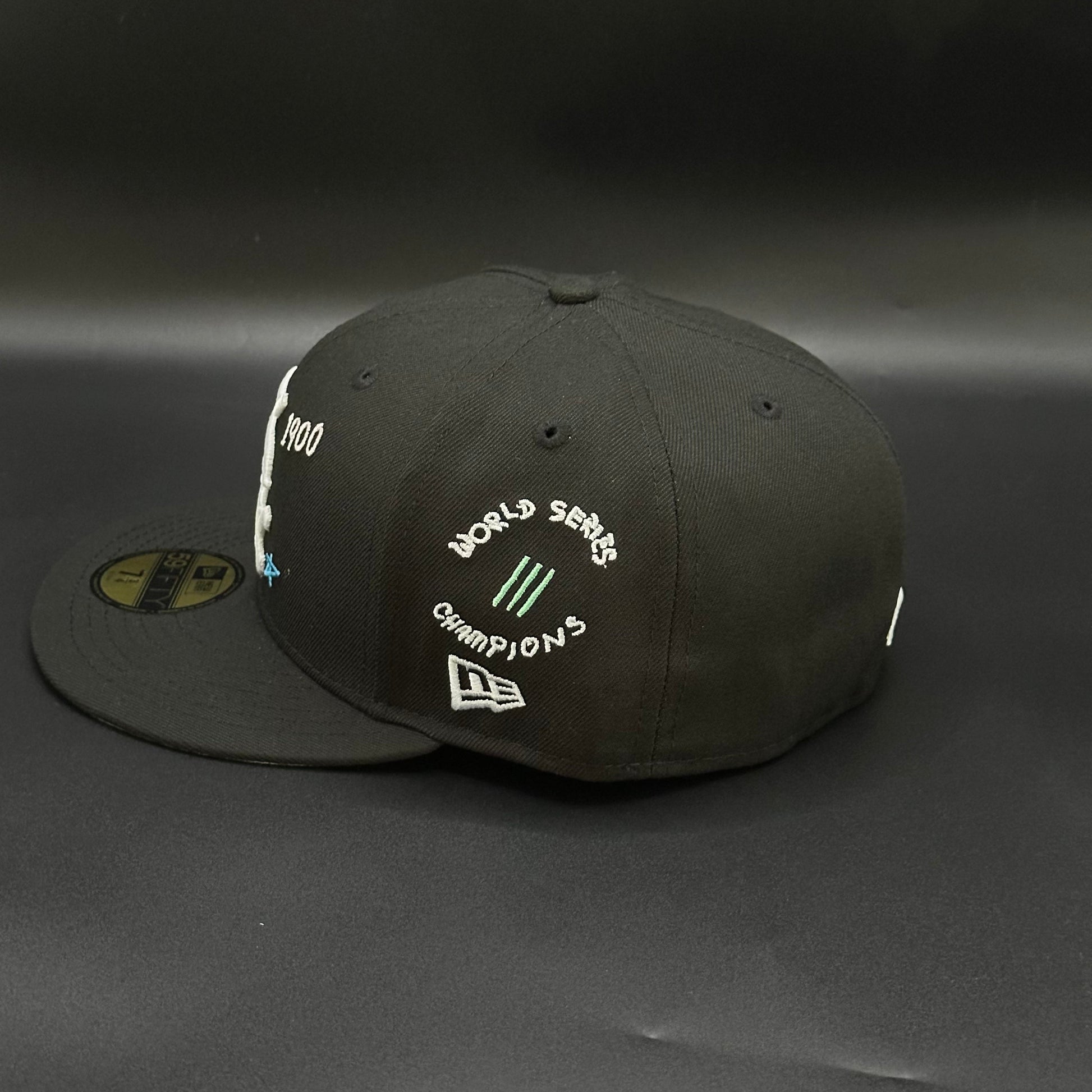 Black Chicago White Sox Since 1900 Fitted Cap - view 3