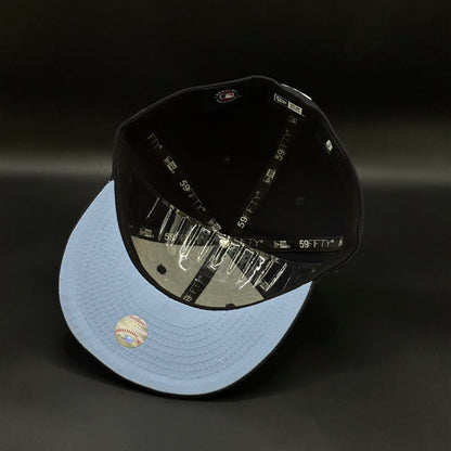 Navy Atlanta Braves 4x World Series Fitted Cap