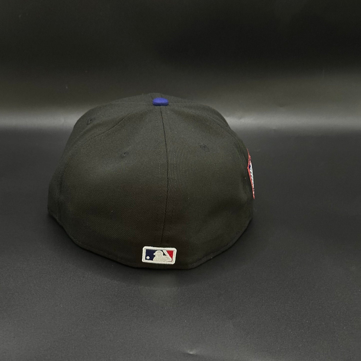 Black Blue Los Angeles Dodgers 1984 Olympic Baseball Fitted Cap - view 4