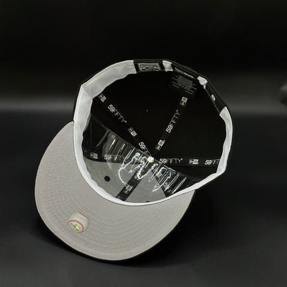 Black Chicago White Sox 2005 World Series Lefty Patch Fitted Cap