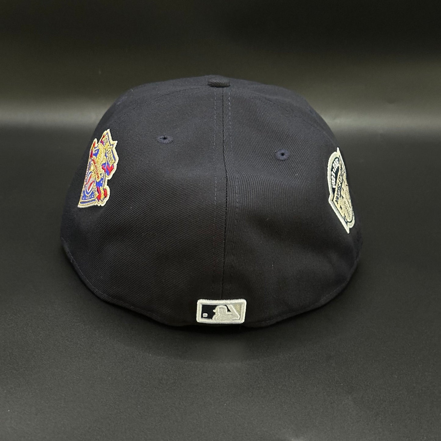 Navy New York Yankees Since Rose Fitted Cap - view 4