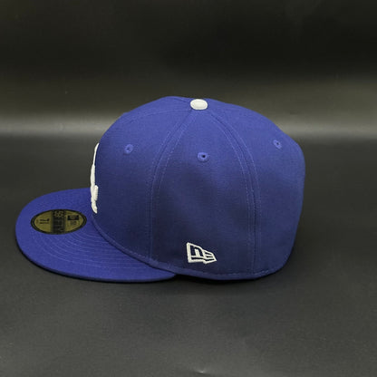 Blue Los Angeles Dodgers 1984 Olympic Baseball Fitted Cap - view 3