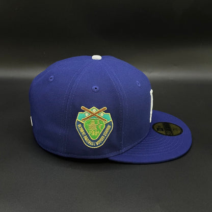 Blue Los Angeles Dodgers 1984 Olympic Baseball Fitted Cap - view 2