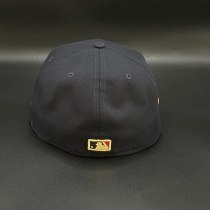 Navy New York Yankees 27x World Series Fitted Cap