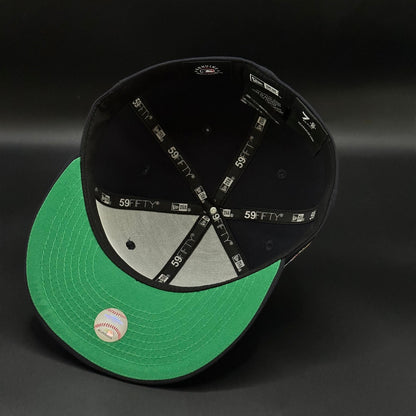 Navy New York Yankees 27x World Series Fitted Cap - view 5