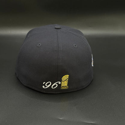 Navy New York Yankees 27x World Series Fitted Cap - view 4