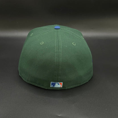 Green Blue Florida Marlins 1997 World Series Fitted Cap - view 4