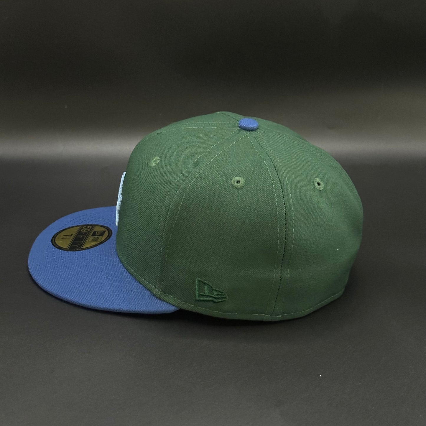 Green Blue Los Angeles Dodgers 60th Anniversary Fitted Cap