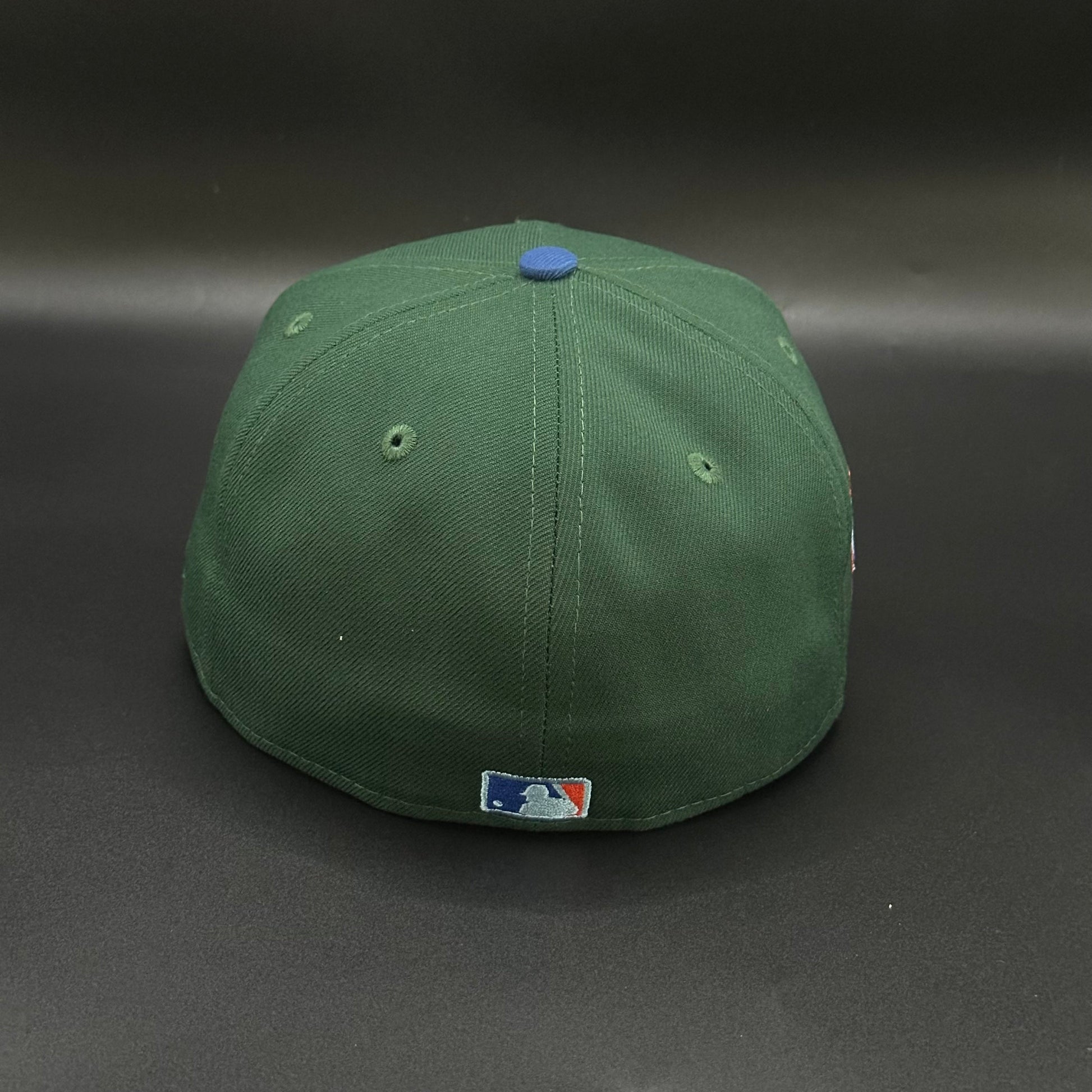 Green Blue Los Angeles Dodgers 60th Anniversary Fitted Cap - view 5