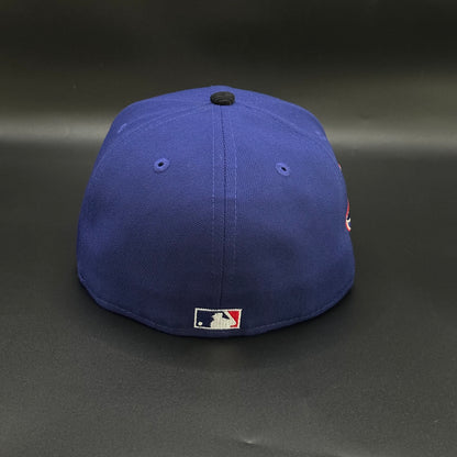 Blue Los Angeles Dodgers Hearts Fitted Capitted Hat Cap