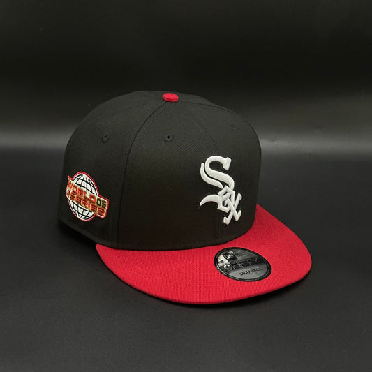 Black Red Chicago White Sox 2005 World Series Snapback