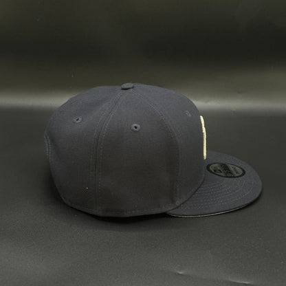 Navy New York Yankees Stripe Snapback - view 3