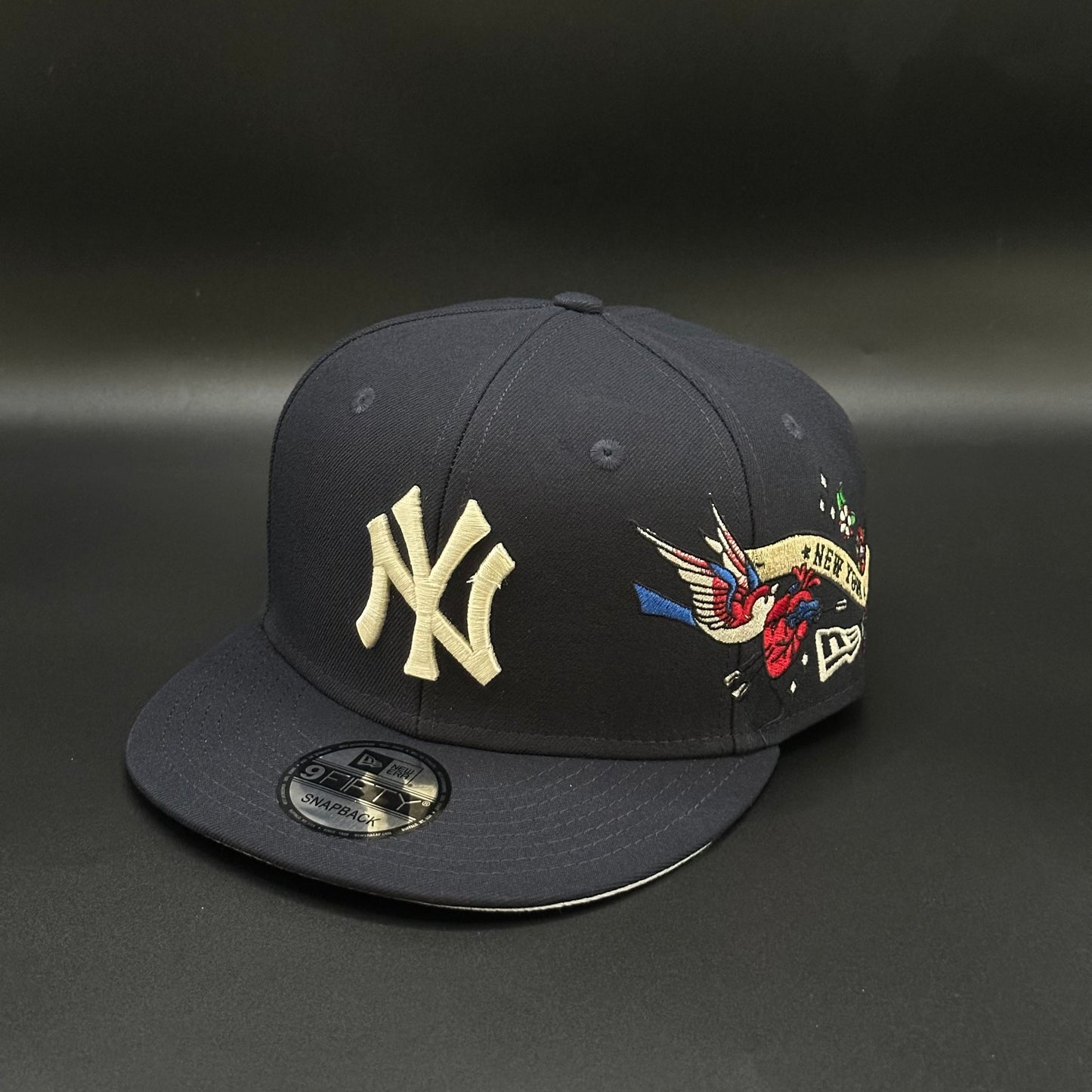 Navy New York Yankees Stripe Snapback