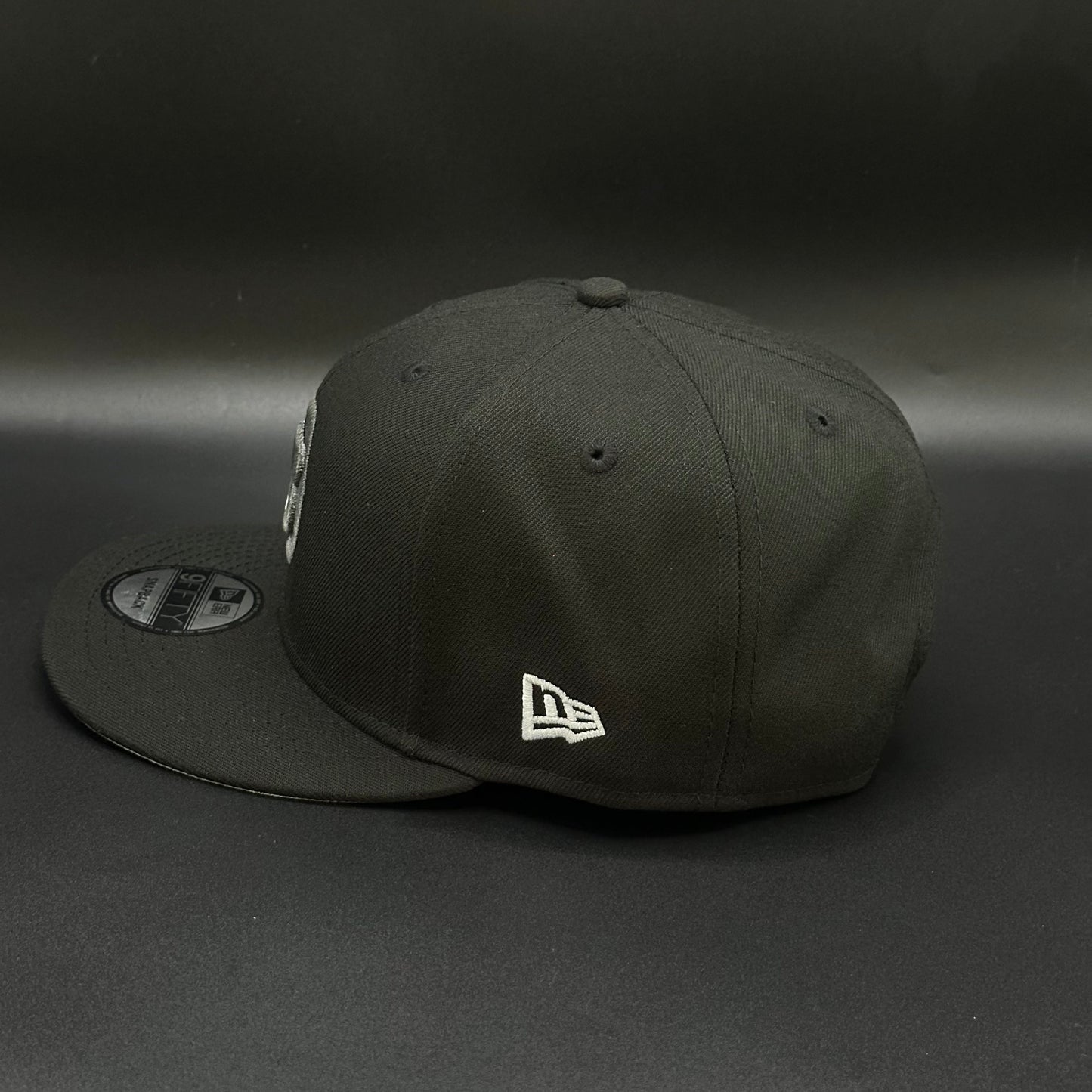 Black Grey Chicago Cubs 1990 All-Star Snapback - view 3