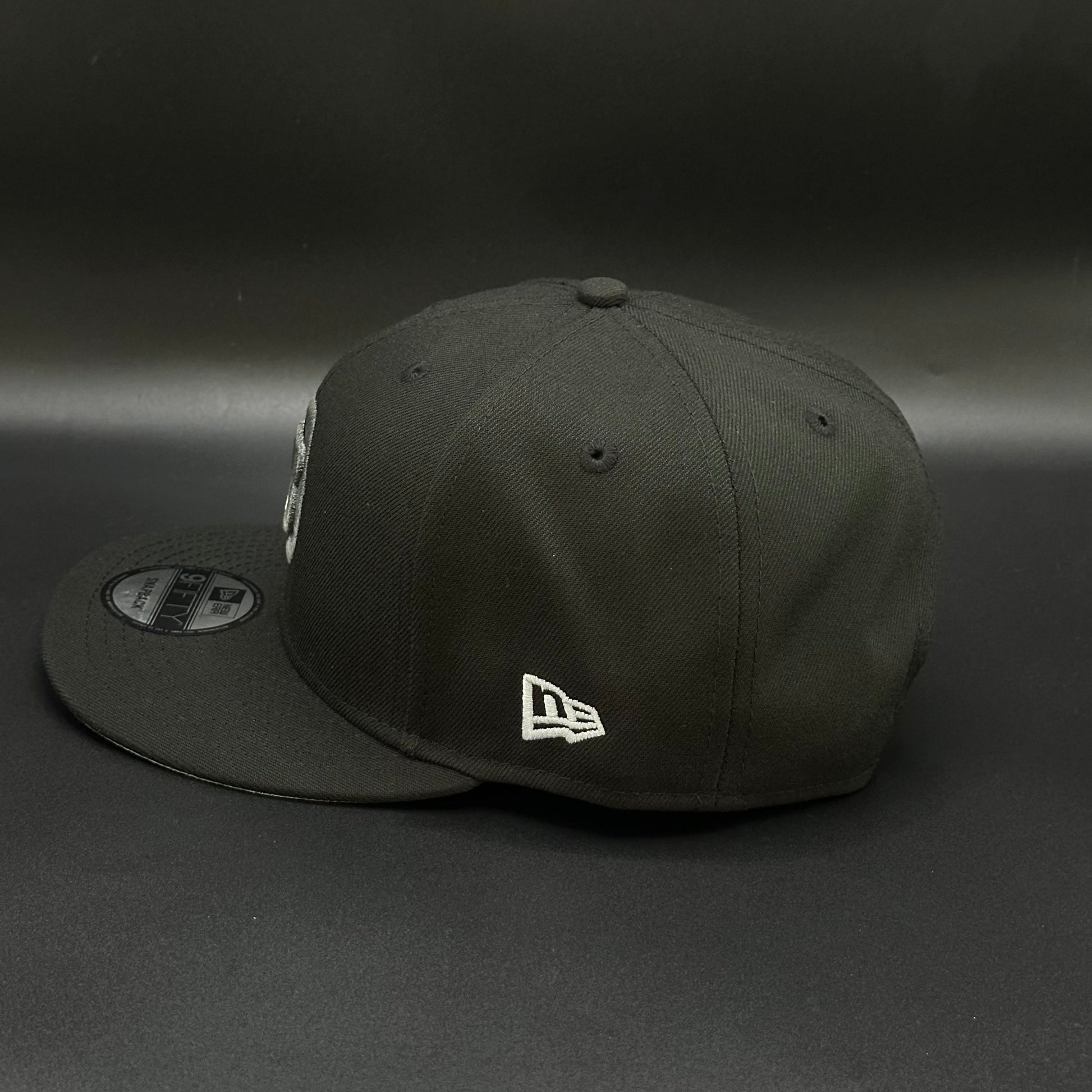 Black Grey Chicago Cubs 1990 All-Star Snapback - view 3