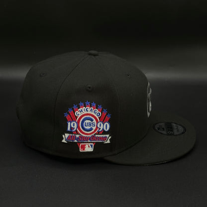 Black Grey Chicago Cubs 1990 All-Star Snapback