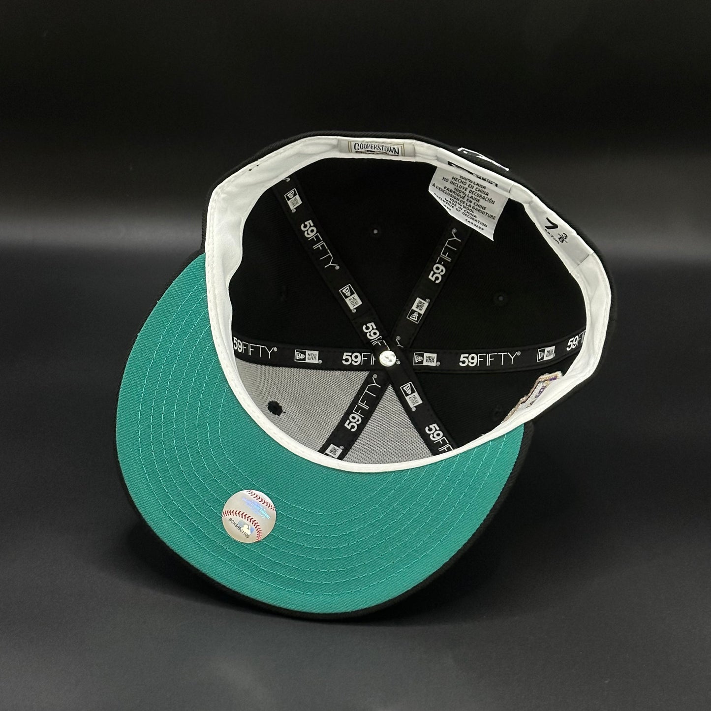 Black Arizona Diamondbacks 1998 Inaugural Season Fitted Cap - view 4