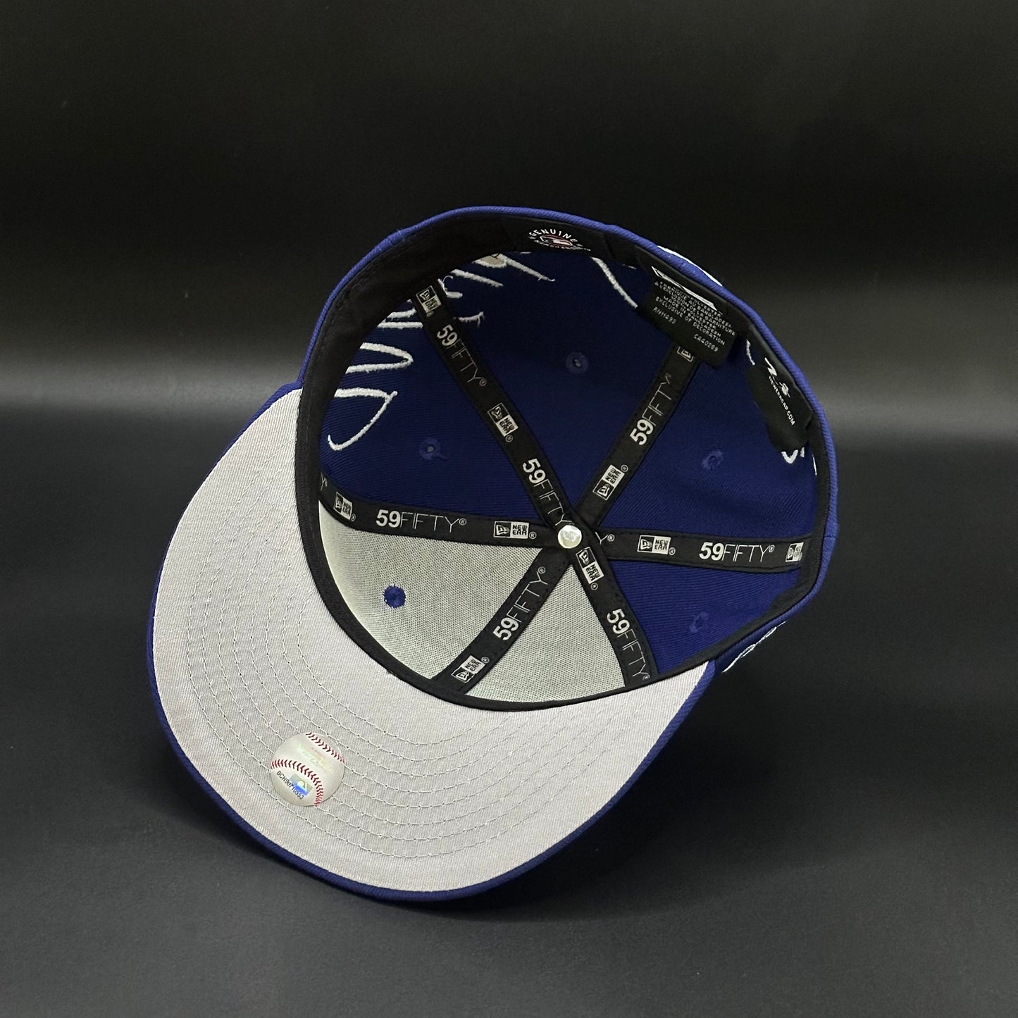 Blue Los Angeles Dodgers Historic Champions Fitted Cap - view 5