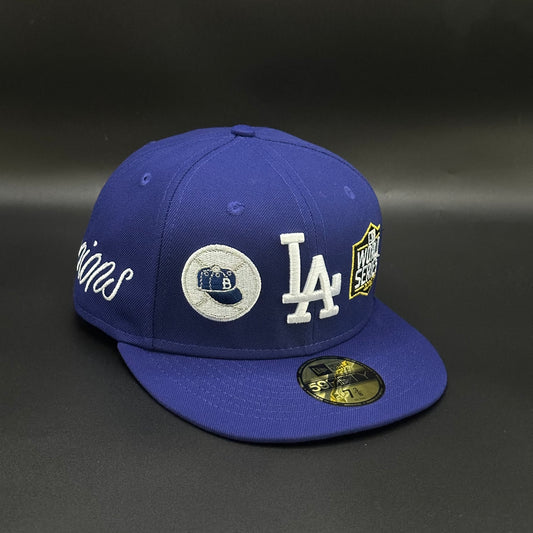 Blue Los Angeles Dodgers Historic Champions Fitted Cap