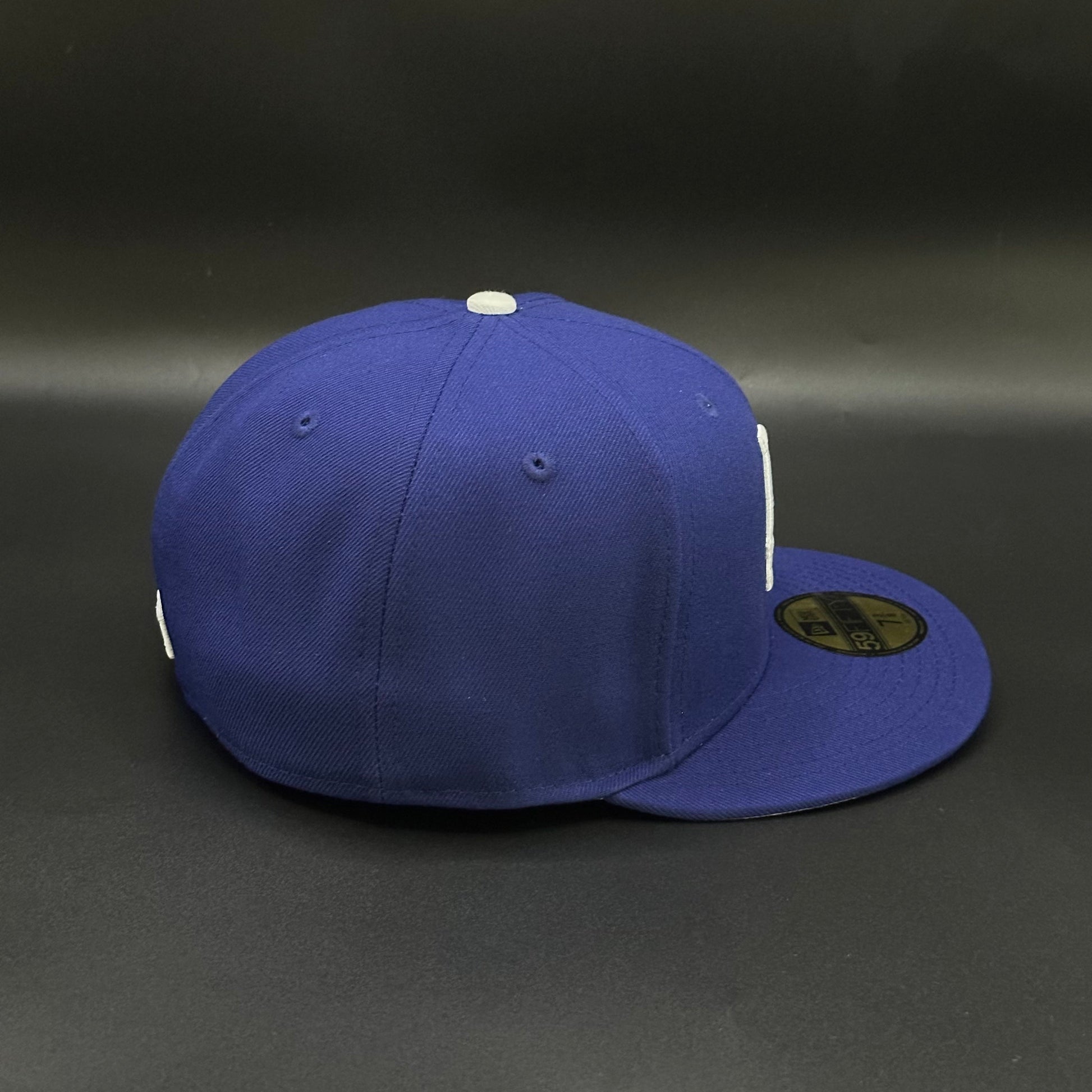 Blue Los Angeles Dodgers 1988 World Series Fitted Cap - view 3