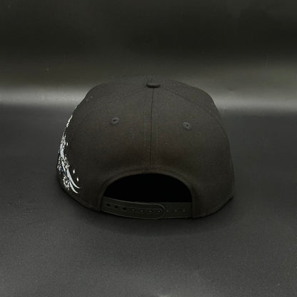 Black New York Yankees Stripe Snapback