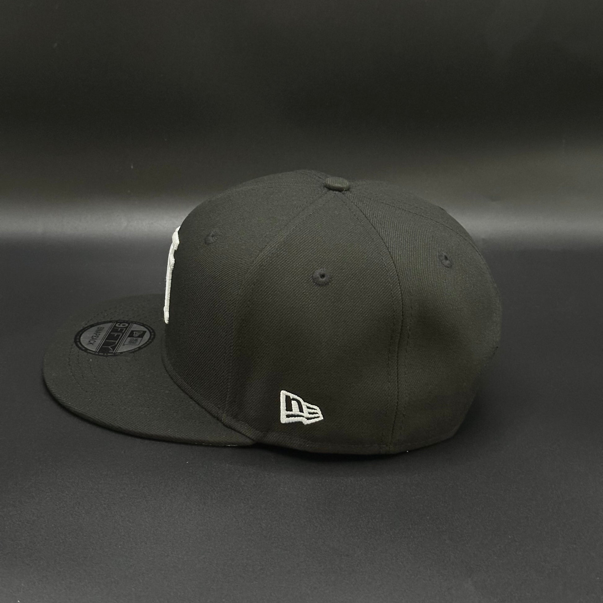All Black Upside Down LA Dodgers 60th Anniversary Snapback - view 4